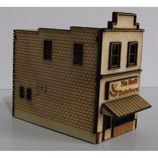 Trackside Models Laser Cut Kit - Butchers Store - N Scale
