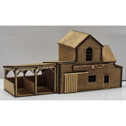 Trackside Models Laser Cut Kit - Hardware Store - N Scale