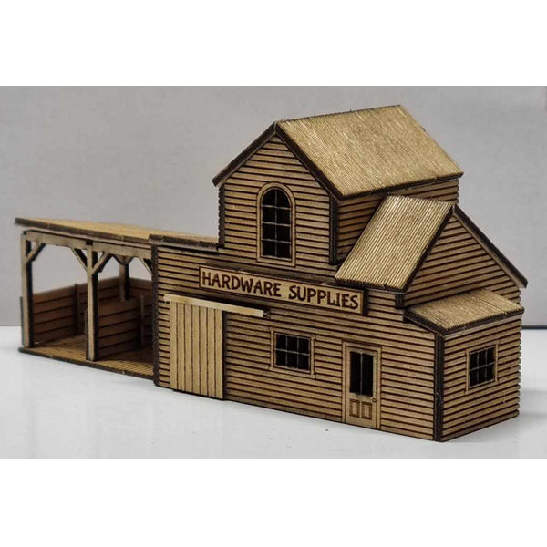 Trackside Models Laser Cut Kit - Hardware Store - N Scale