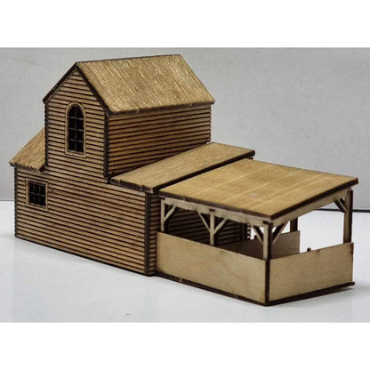 Trackside Models Laser Cut Kit - Hardware Store - N Scale