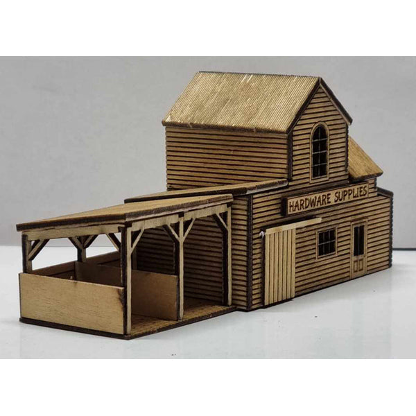 Trackside Models Laser Cut Kit - Hardware Store - N Scale