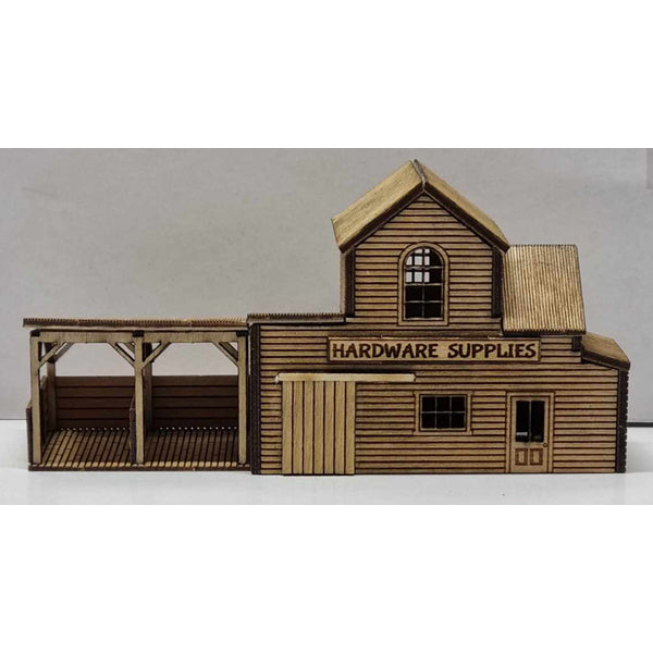 Trackside Models Laser Cut Kit - Hardware Store - N Scale