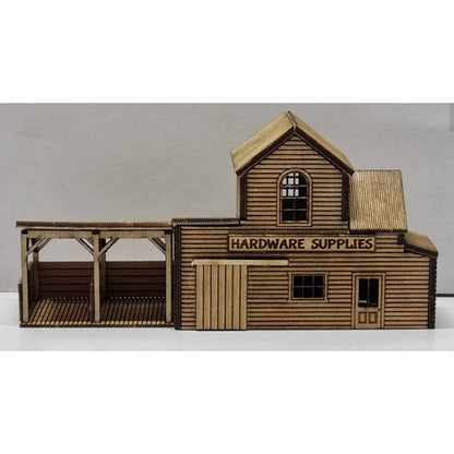 Trackside Models Laser Cut Kit - Hardware Store - N Scale