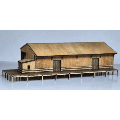Trackside Models Laser Cut Kit - NSW G6 Goods Shed - N Scale