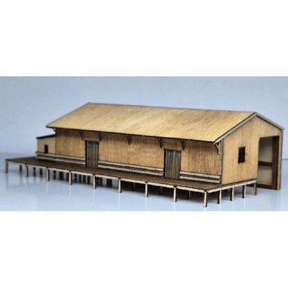 Trackside Models Laser Cut Kit - NSW G6 Goods Shed - N Scale
