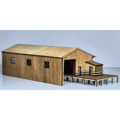 Trackside Models Laser Cut Kit - NSW G6 Goods Shed - N Scale
