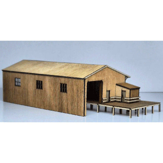 Trackside Models Laser Cut Kit - NSW G6 Goods Shed - N Scale