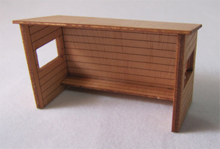 Trackside Models Laser Cut Kit - Bus Stops  - HO Scale