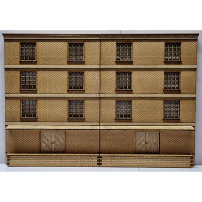 Trackside Models Laser Cut Kit - Low Relief Warehouse - HO Scale