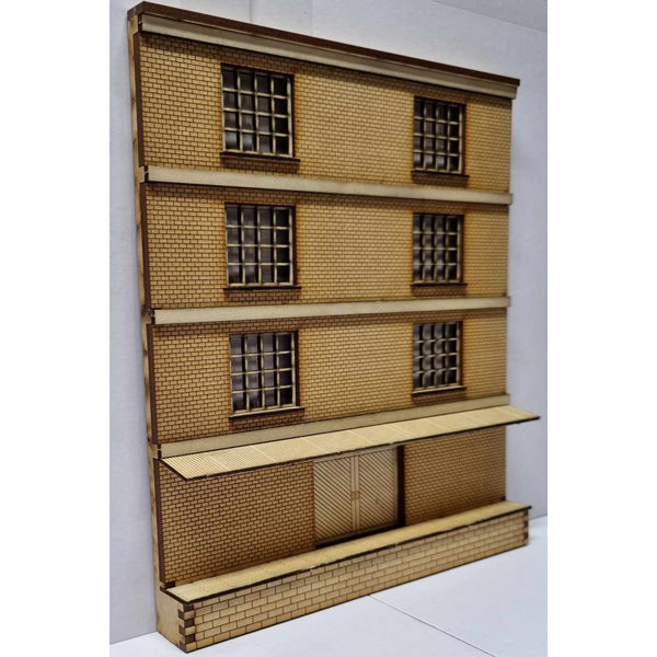 Trackside Models Laser Cut Kit - Low Relief Warehouse Ext - HO Scale