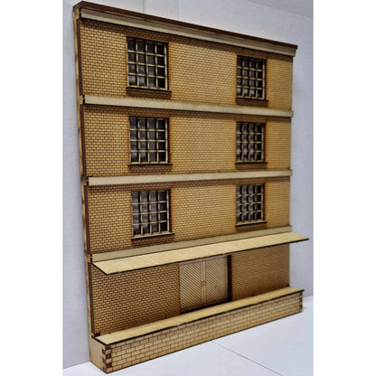 Trackside Models Laser Cut Kit - Low Relief Warehouse Ext - HO Scale