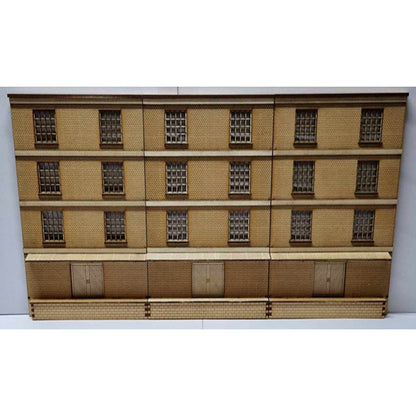 Trackside Models Laser Cut Kit - Low Relief Warehouse Ext - HO Scale