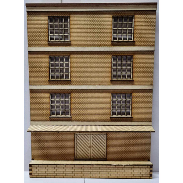 Trackside Models Laser Cut Kit - Low Relief Warehouse Ext - HO Scale
