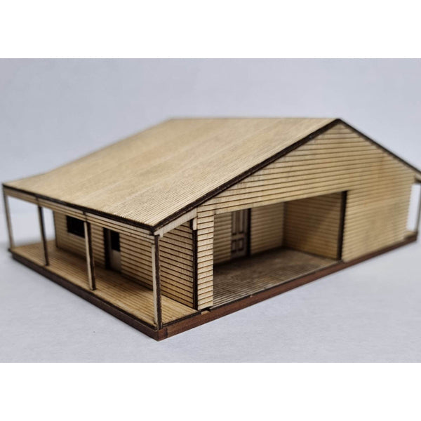 Trackside Models Laser Cut Kit - Watto's Pub - HO Scale