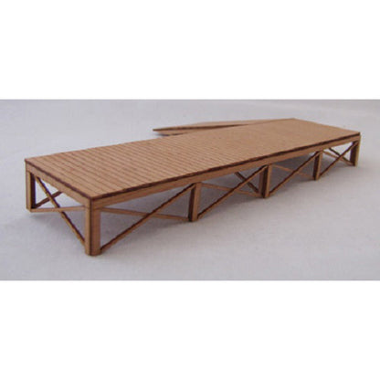 Trackside Models Laser Cut Kit - Loading Platforms - HO Scale