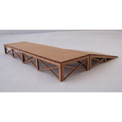 Trackside Models Laser Cut Kit - Loading Platforms - HO Scale