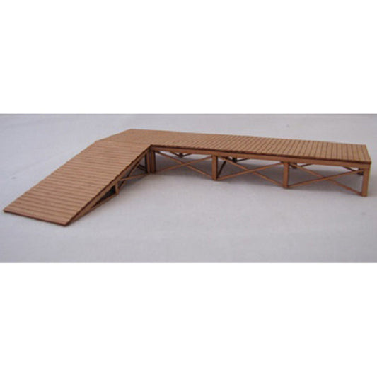 Trackside Models Laser Cut Kit - Loading Platforms - HO Scale