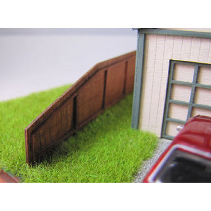 Trackside Models Laser Cut Kit - Timber Fence - HO Scale