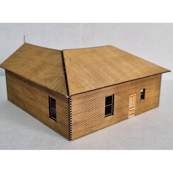 Trackside Models Laser Cut Kit - Federation House - HO Scale