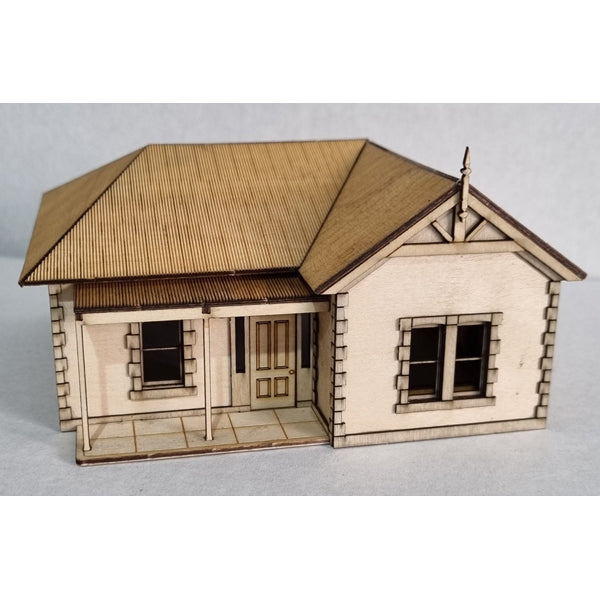 Trackside Models Laser Cut Kit - Federation House - HO Scale