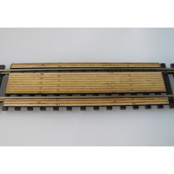 Trackside Models Laser Cut Kit - Dual Wooden Crossing  - HO Scale