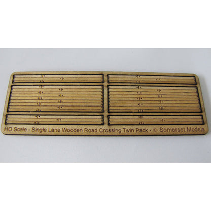 Trackside Models Laser Cut Kit - Single Lane Crossing - HO Scale
