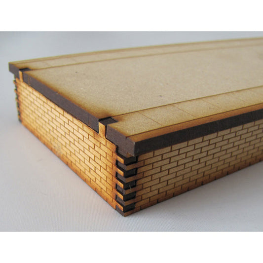 Trackside Models Laser Cut Kit - Double Sided Platform - HO Scale
