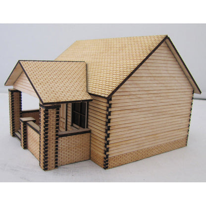 Trackside Models Laser Cut Kit - Victorian House  - HO Scale