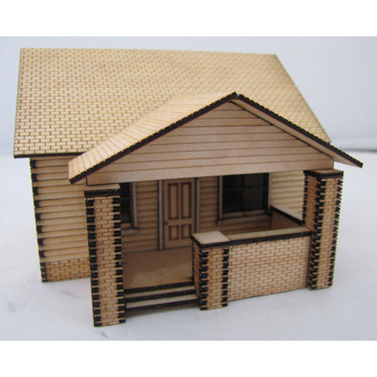 Trackside Models Laser Cut Kit - Victorian House  - HO Scale