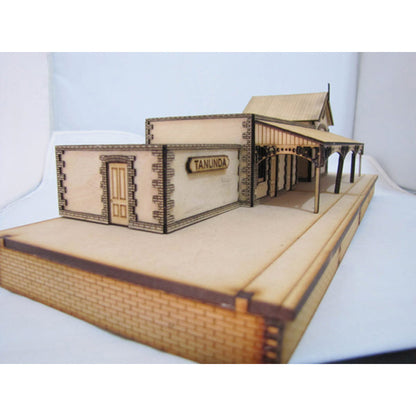 Trackside Models Laser Cut Kit - Tanunda Train Station - HO Scale