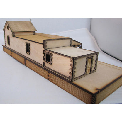 Trackside Models Laser Cut Kit - Tanunda Train Station - HO Scale