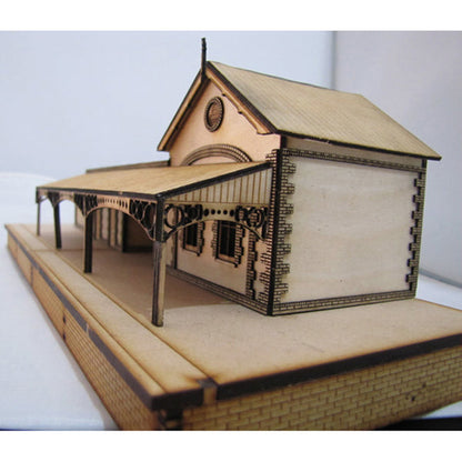 Trackside Models Laser Cut Kit - Tanunda Train Station - HO Scale