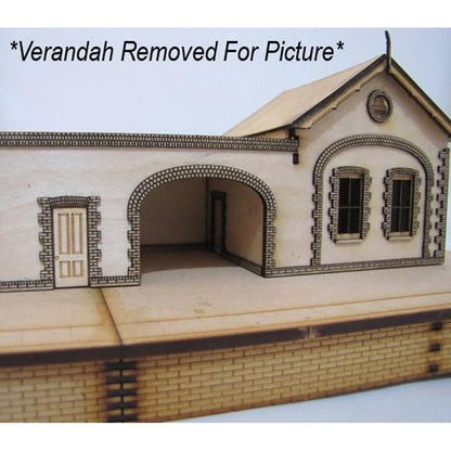 Trackside Models Laser Cut Kit - Tanunda Train Station - HO Scale