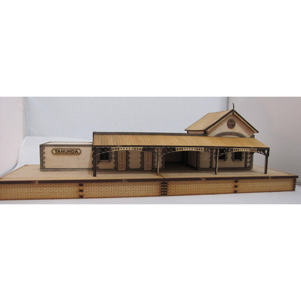 Trackside Models Laser Cut Kit - Tanunda Train Station - HO Scale