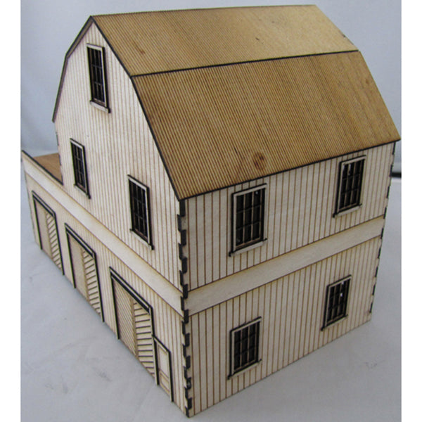 Trackside Models Laser Cut Kit - John's Seed N Feed - HO Scale