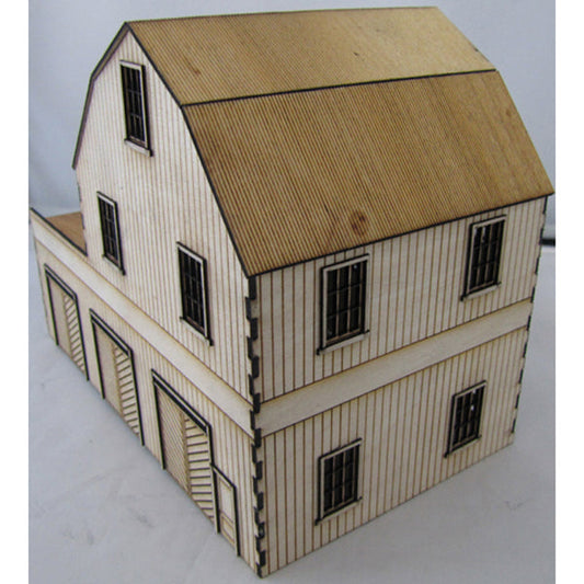 Trackside Models Laser Cut Kit - John's Seed N Feed - HO Scale