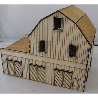 Trackside Models Laser Cut Kit - John's Seed N Feed - HO Scale