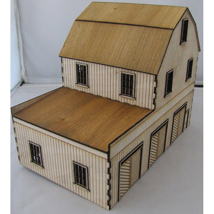 Trackside Models Laser Cut Kit - John's Seed N Feed - HO Scale