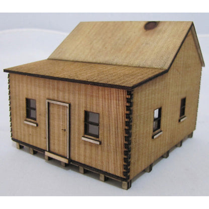 Trackside Models Laser Cut Kit - Sawtooth Shed - N Scale