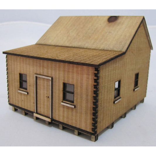 Trackside Models Laser Cut Kit - Sawtooth Shed - N Scale