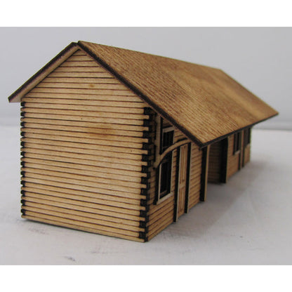 Trackside Models Laser Cut Kit - QLD Waiting Station - HO Scale