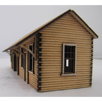 Trackside Models Laser Cut Kit - QLD Waiting Station - HO Scale