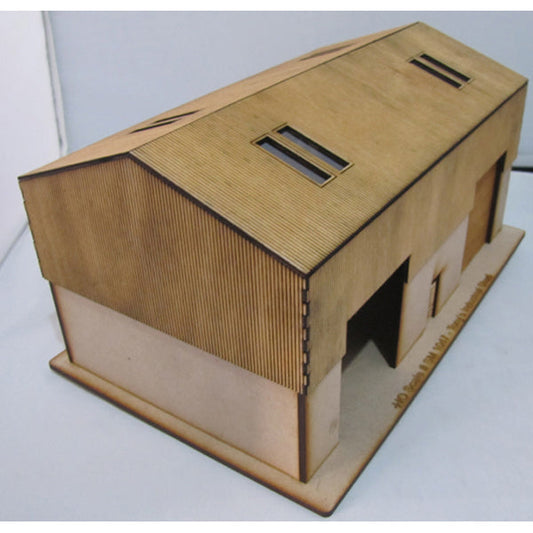 Trackside Models Laser Cut Kit - Tony's Industrial Shed - HO Scale