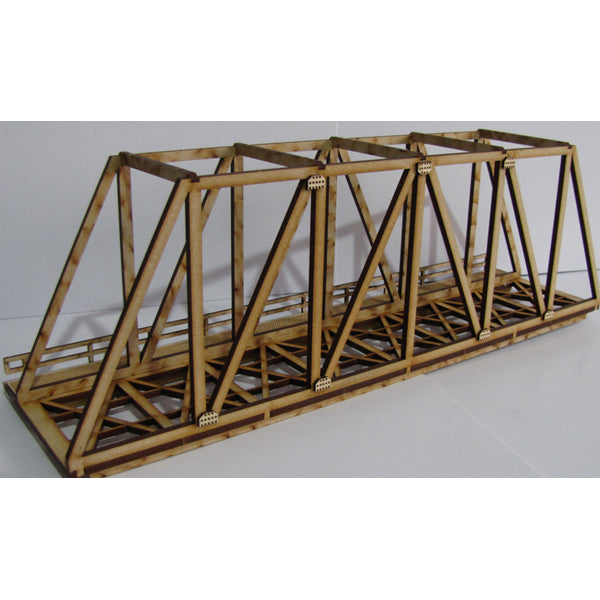 Trackside Models Laser Cut Kit - Single Truss Bridge - HO Scale
