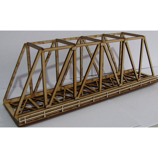 Trackside Models Laser Cut Kit - Single Truss Bridge - HO Scale