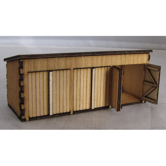 Trackside Models Laser Cut Kit - Wayside Shed  - N Scale