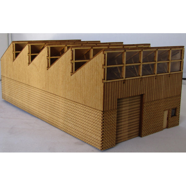 Trackside Models Laser Cut Kit - Sawtooth Workshop - HO Scale