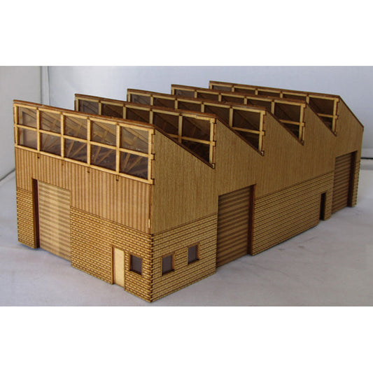 Trackside Models Laser Cut Kit - Sawtooth Workshop - HO Scale