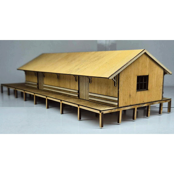 Trackside Models Laser Cut Kit - NSW G4 Goods Shed - HO Scale