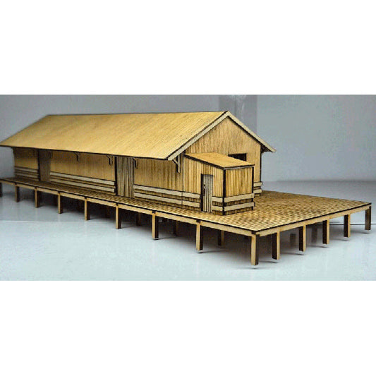 Trackside Models Laser Cut Kit - NSW G4 Goods Shed - HO Scale